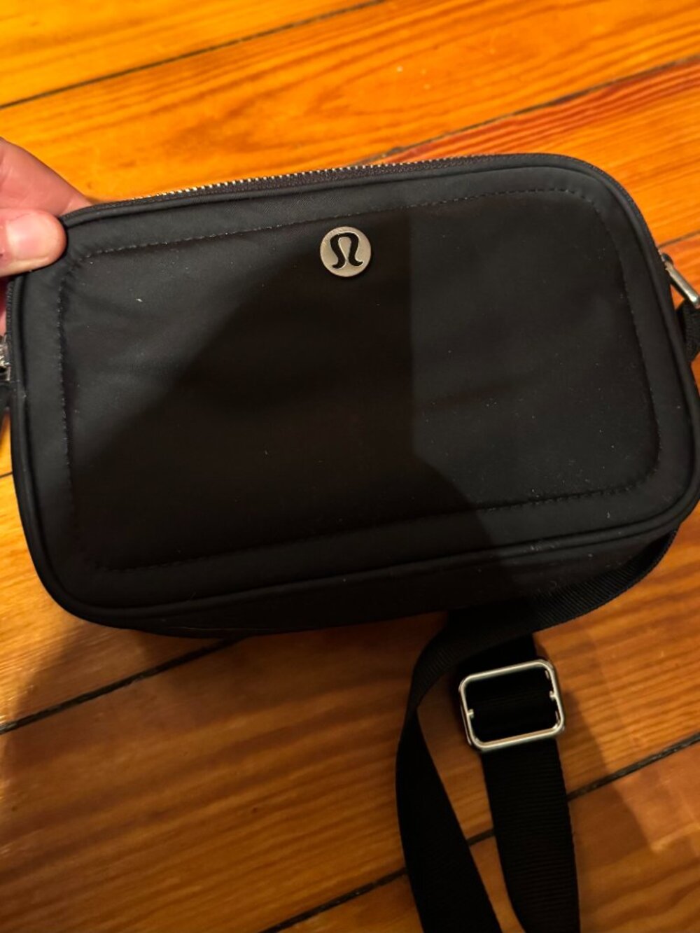 Lululemon Black Side Purse